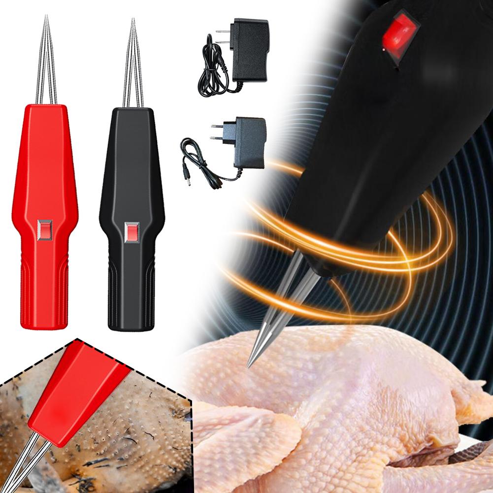 thumbnail image 2 of Ruifaya Desplumador de plumas, extractor de pelos, eléctrico, de mano, para gallinas y gansos, D4, 2 of 7