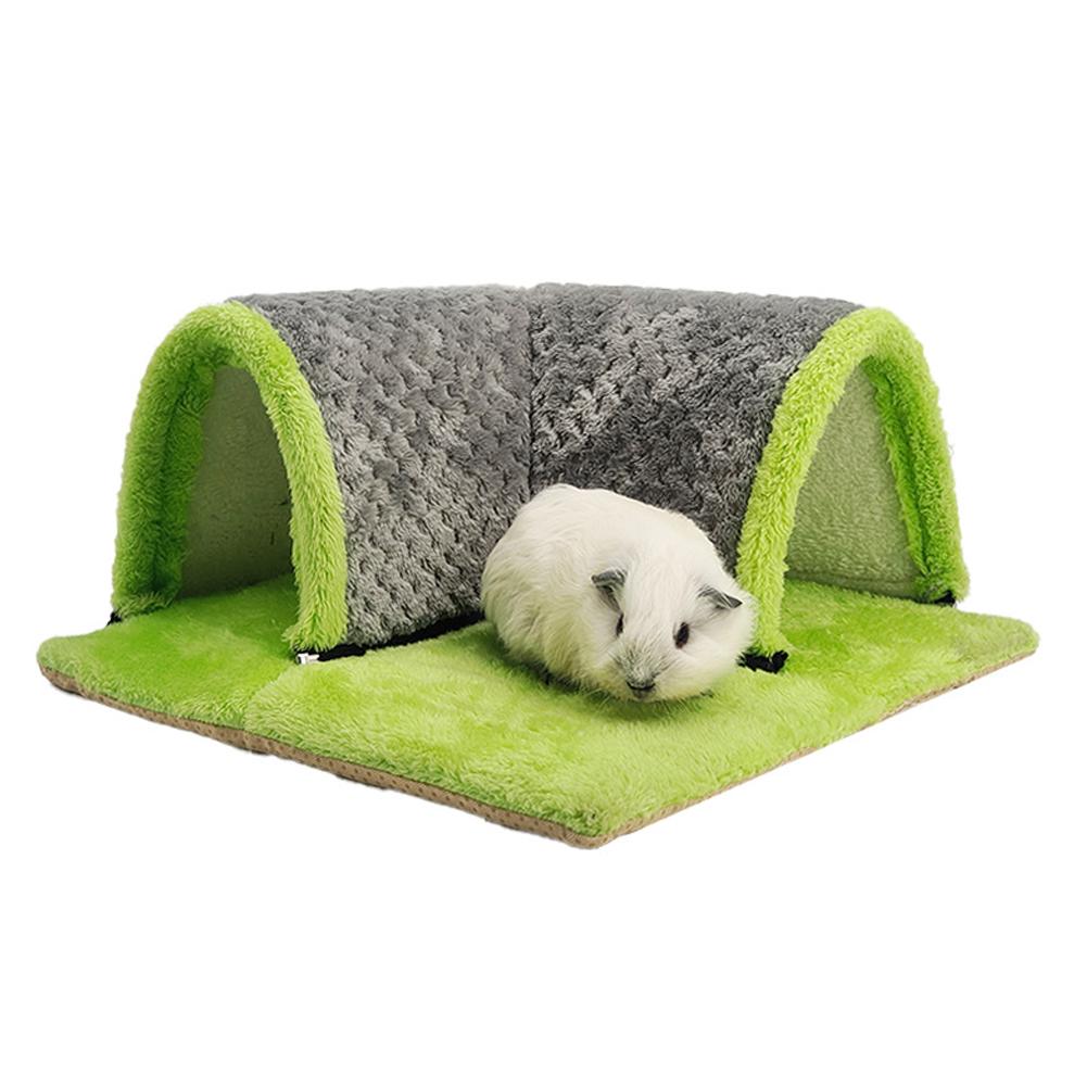 thumbnail image 4 of Ruifaya Túnel de peluche para conejillos de indias, canal ultra suave para mascotas, cálido para el invierno, 4 of 7