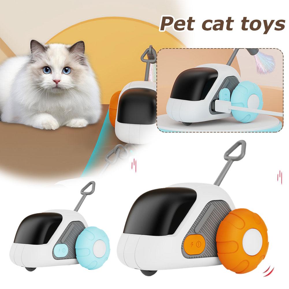 thumbnail image 2 of SGACAI Juguete para gatos con control remoto, inteligente, automático, inalámbrico, interactivo, suministros para mascotas, 2 of 7