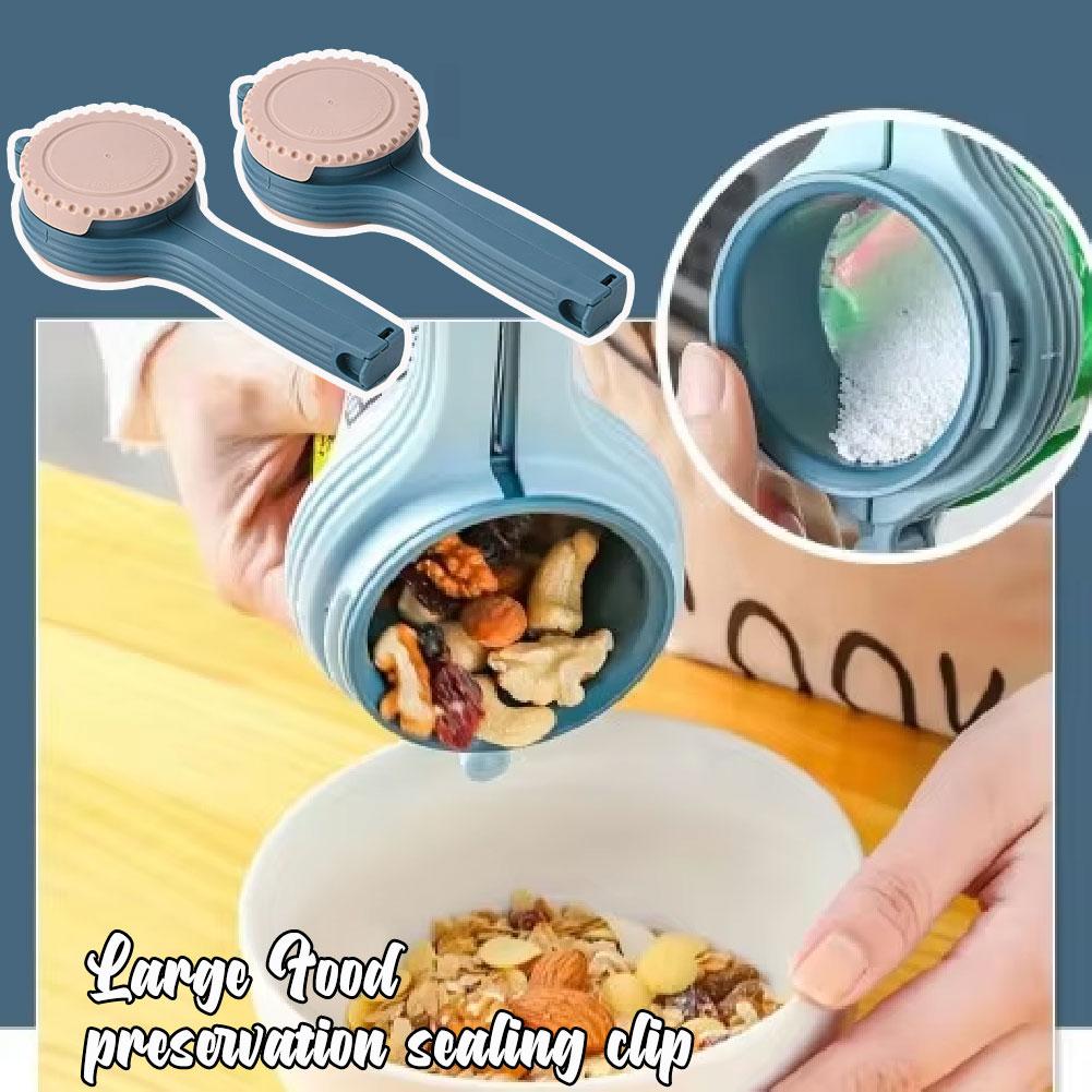 thumbnail image 3 of Ruifaya Clip para sellar y verter bolsas QHUDLV, clips para verter bolsas mejorados 2025, clips para bolsas de alimentos con picos vertedores, clips para sellar alimentos de boca ancha, clips para b, 3 of 7
