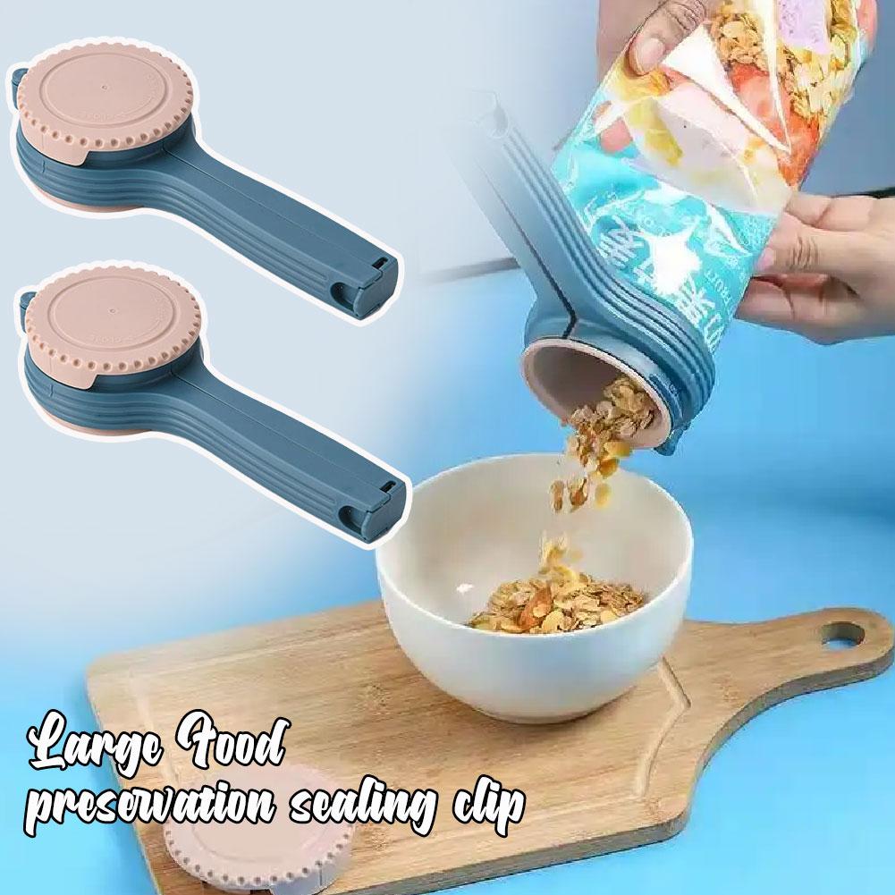 thumbnail image 2 of Ruifaya Clip para sellar y verter bolsas QHUDLV, clips para verter bolsas mejorados 2025, clips para bolsas de alimentos con picos vertedores, clips para sellar alimentos de boca ancha, clips para b, 2 of 7