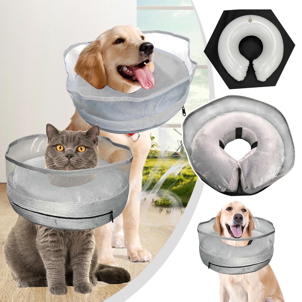 thumbnail image 2 of SGACAI Collar protector para mascotas, cono de recuperación para el cuello de perro, collares antimordeduras, 2 of 7