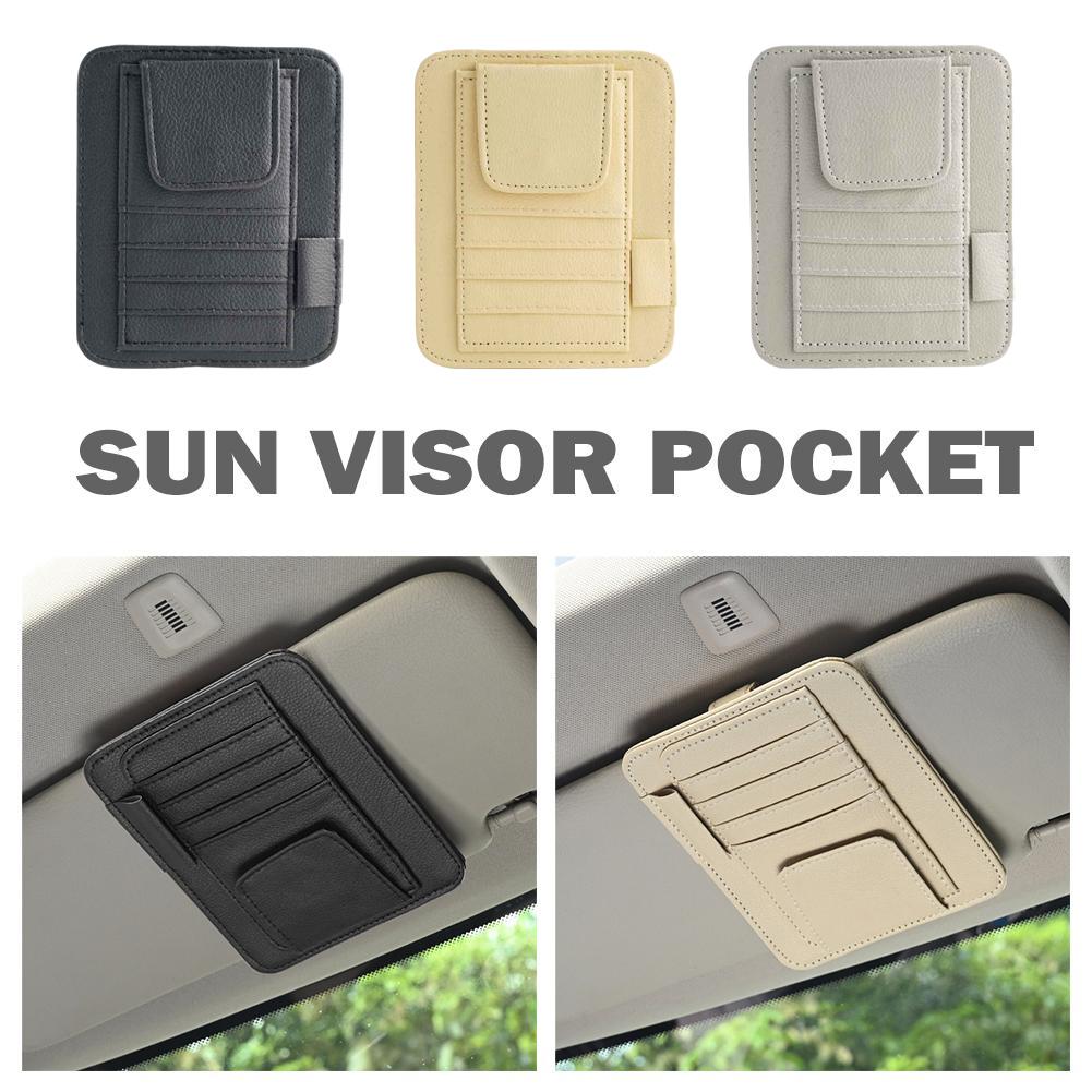 thumbnail image 3 of Ruifaya Organizador de parasol para coche con múltiples bolsillos para interior de coche S3L1 Pocket P4R6 GX P7O3, 3 of 7