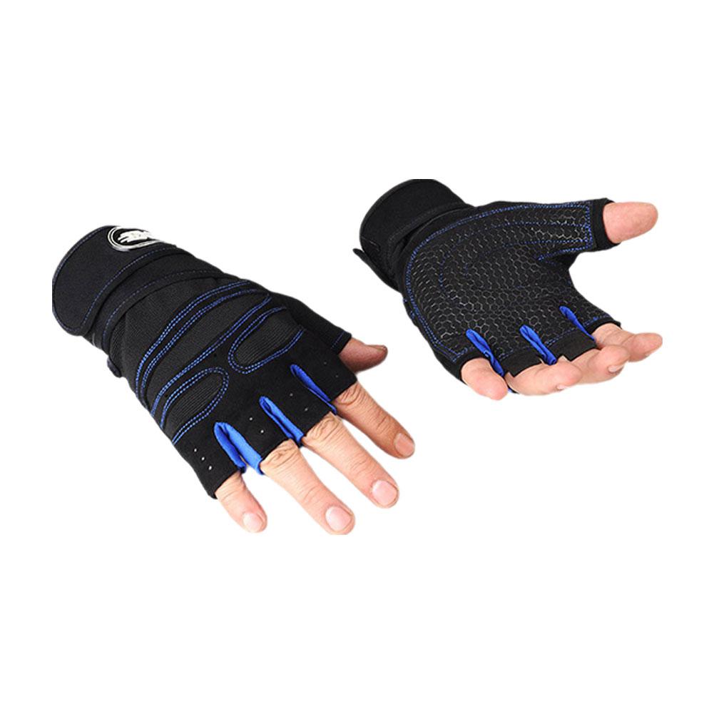 thumbnail image 4 of Wartleves Guantes de gimnasio para hombres y mujeres, guantes de levantamiento de pesas para fitness, 4 of 7