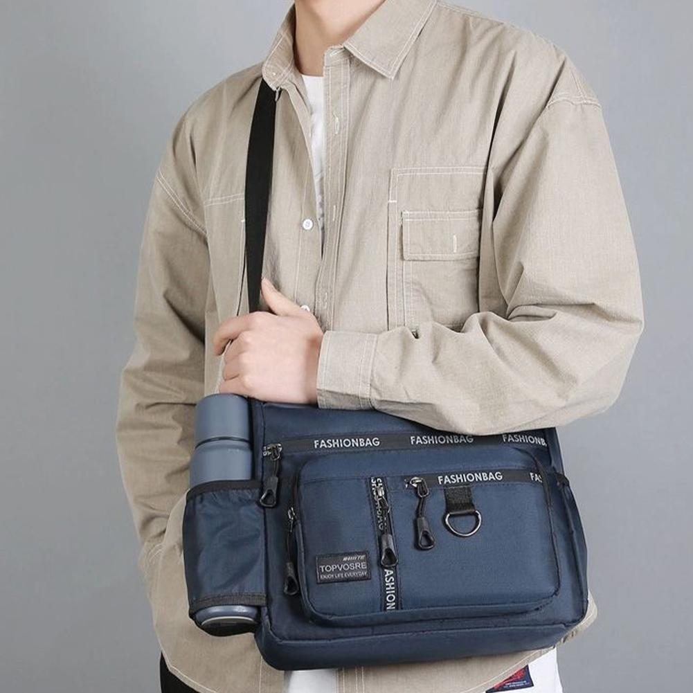 thumbnail image 4 of Ruifaya Bolso de hombro informal de gran capacidad para viajes diarios y negocios para hombres P2Z3, 4 of 7