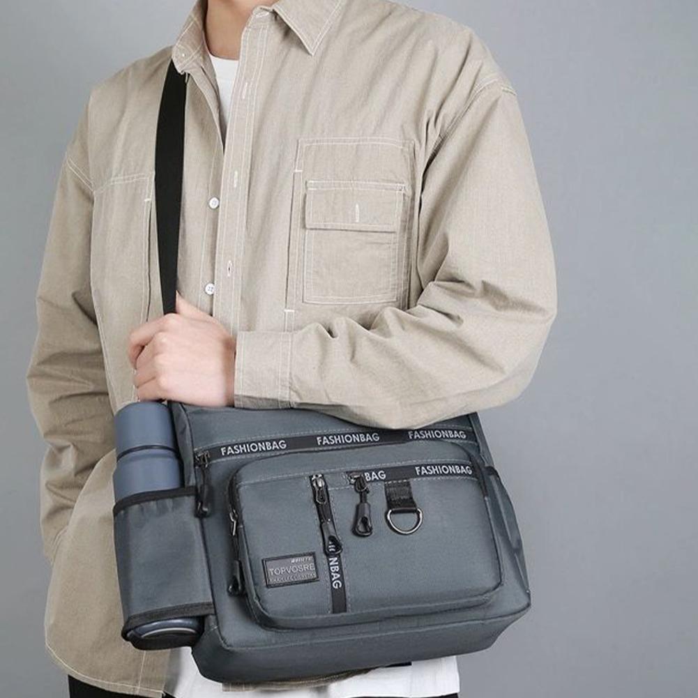 thumbnail image 5 of Ruifaya Bolso de hombro informal de gran capacidad para viajes diarios y negocios para hombres P2Z3, 5 of 7
