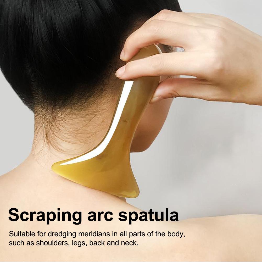 thumbnail image 2 of Wartleves Herramienta de masaje facial Tabla de raspado Gua Sha Masaje de circulación saludableÐσ, 2 of 7