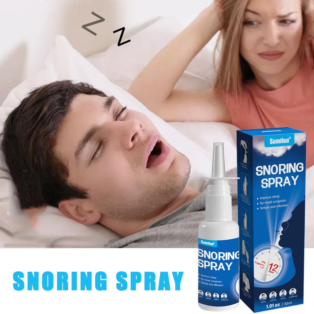 Snoring Spray Nasal Spray Liquid Anti Snore Device Spray' Nasal