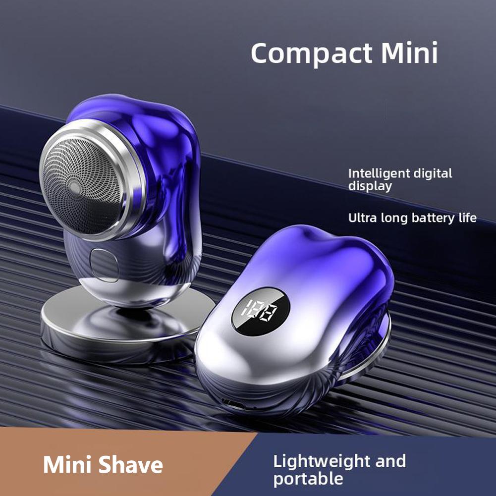 thumbnail image 3 of SGACAI Maquinilla de afeitar eléctrica mini-afeitadora portátil para hombres, recargable por USB, regalo de viaje, 3 of 7