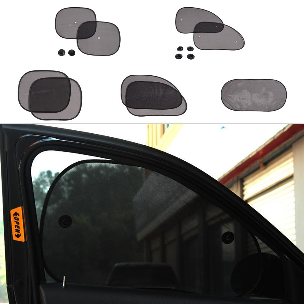 thumbnail image 2 of Wartleves Parasol de malla negra para ventana lateral de coche, parasol de verano con protección contra el calor para ventana lateral, 2 of 7