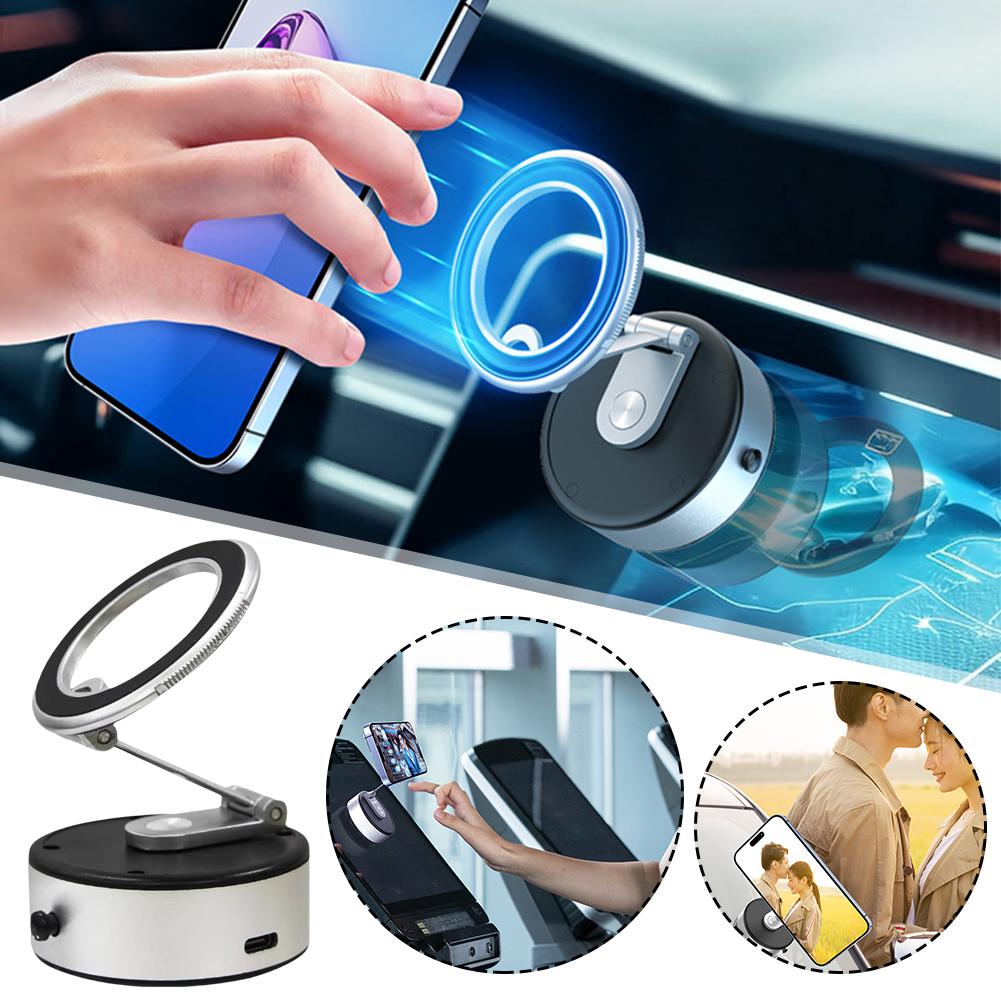 thumbnail image 4 of SGACAI Soporte de teléfono móvil con ventosa eléctrica para coche, soporte de escritorio portátil J6T9 )р υ△, 4 of 7