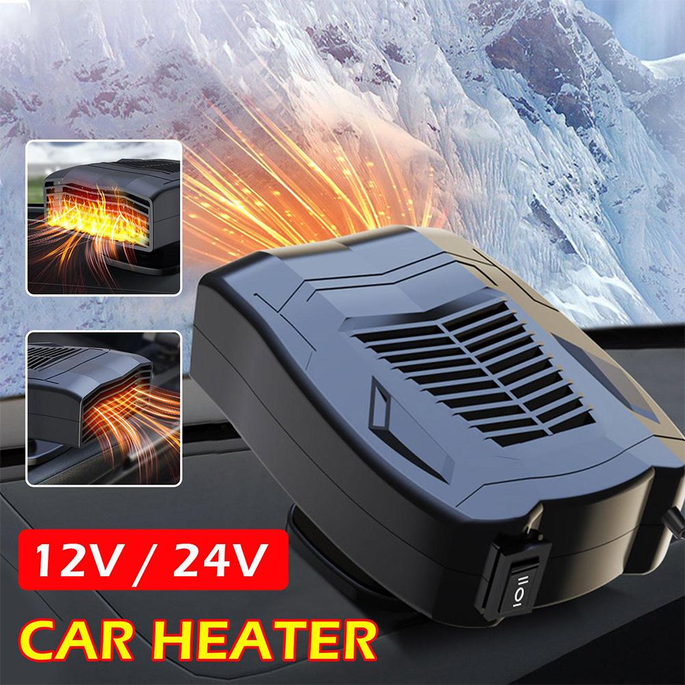 thumbnail image 4 of Ruifaya Calentador de coche 12/24 V Ventilador de calefacción Desempañador Desempañador Desempañador Portátil, 4 of 7