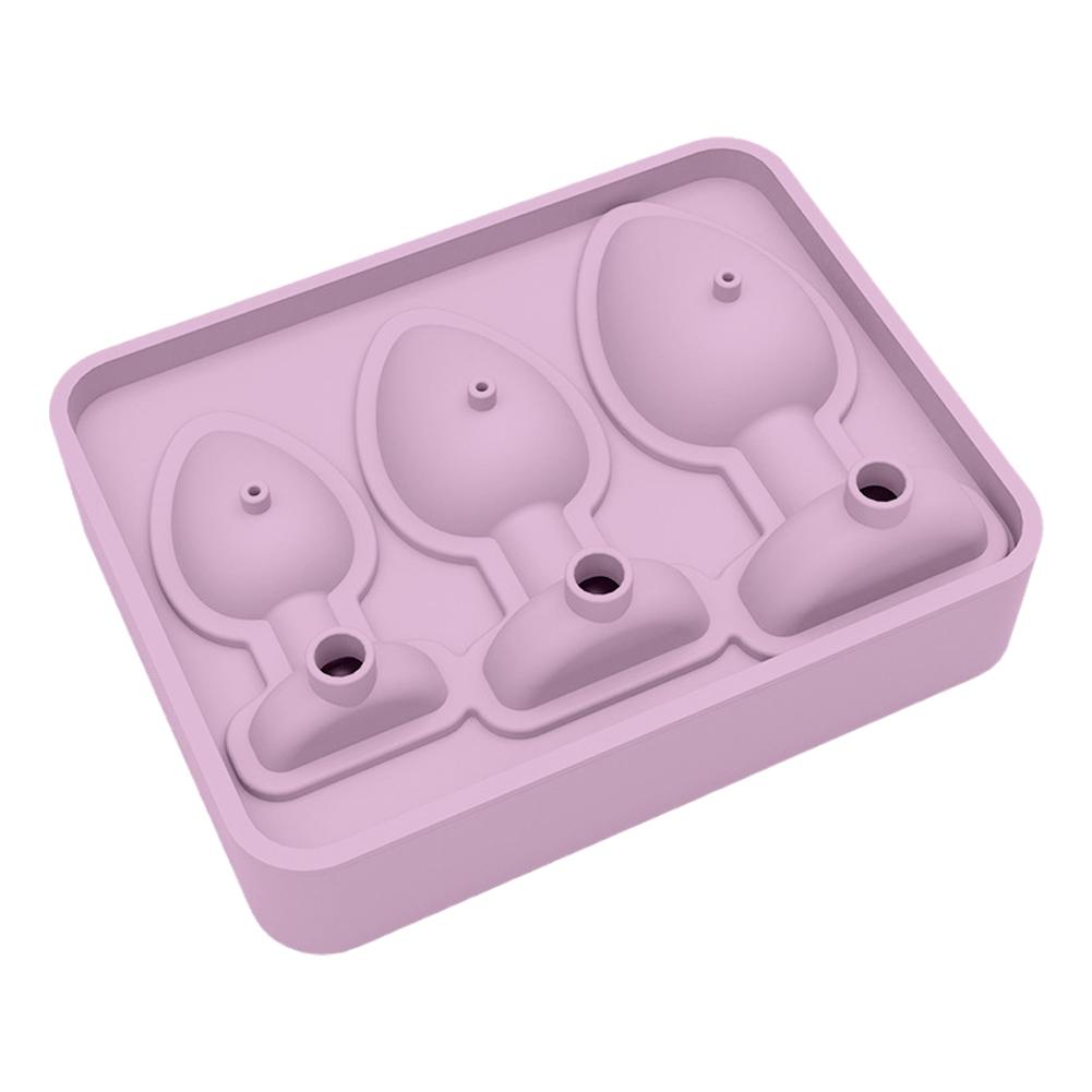 thumbnail image 5 of SGACAI Bandeja con molde para cubitos de hielo, divertida y divertida bandeja de silicona para cubitos de hielo, para whisky, cócteles, brandy y bebidas de jugo, regalo para fiestas, 5 of 7