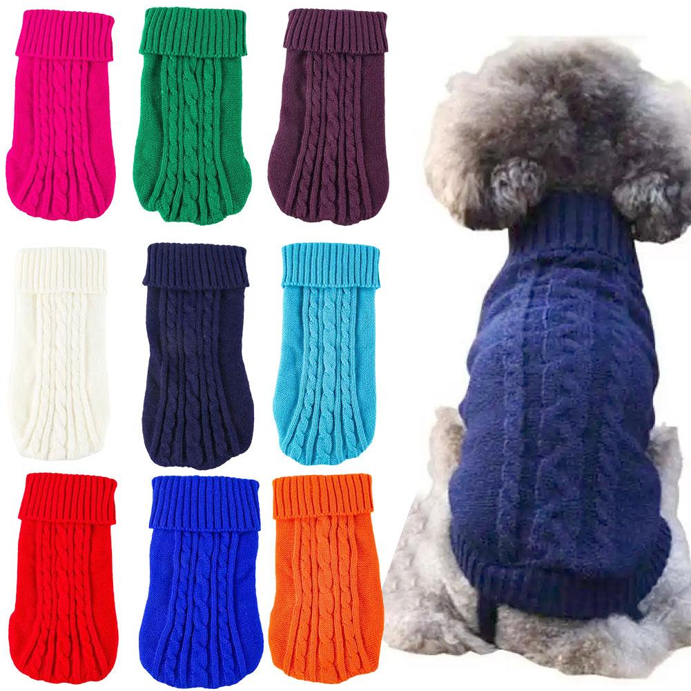 thumbnail image 3 of Wartleves Suministros para mascotas, ropa de invierno para perros, cachorros, gatos, suéter, abrigo para perros pequeños., 3 of 7