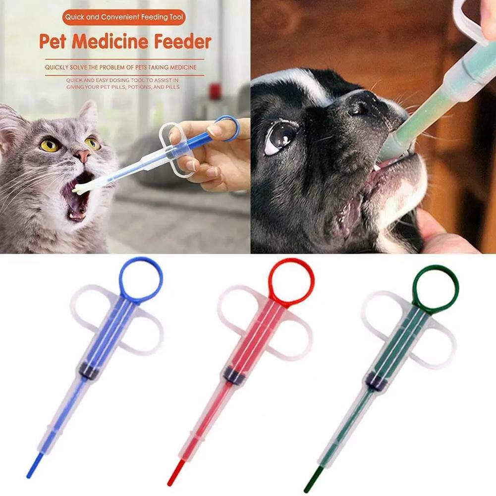 thumbnail image 3 of Wartleves Jeringa dispensadora de pastillas para perros y gatos, herramienta para empujar cápsulas, para perros y gatos, 3 of 7