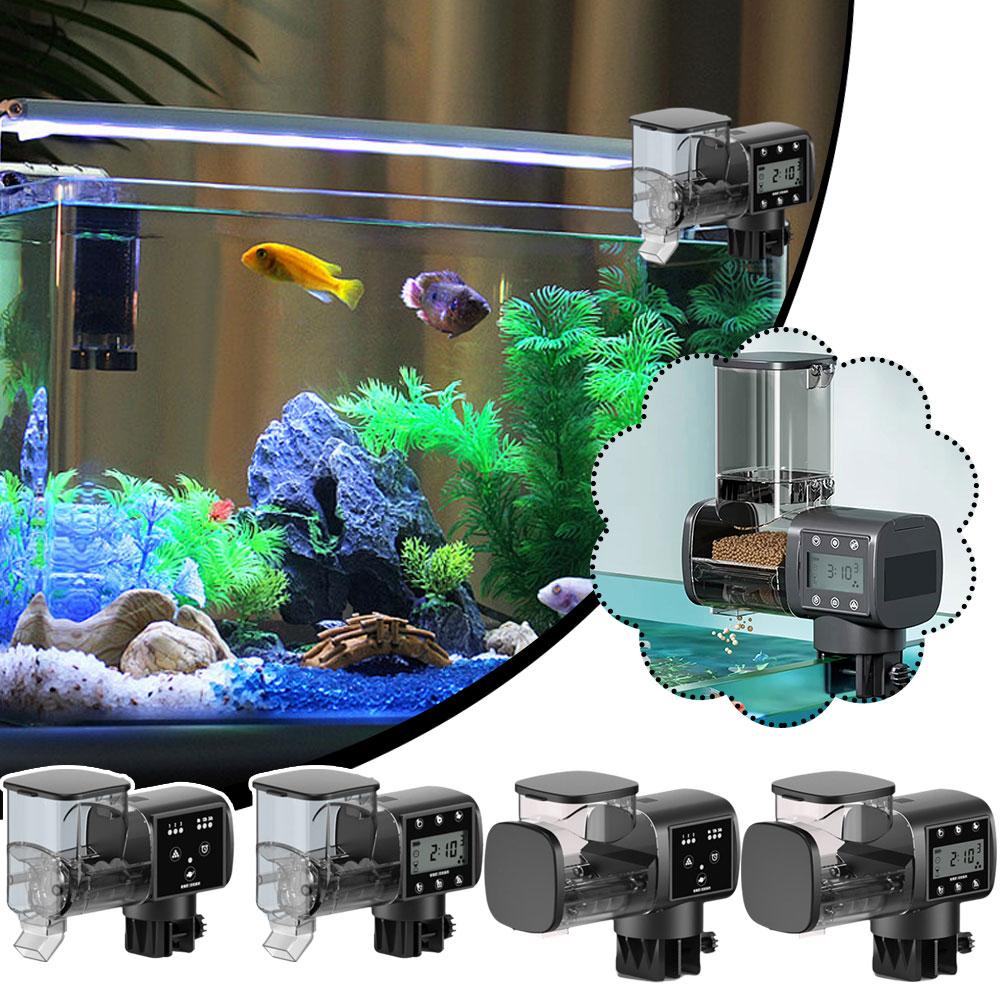 thumbnail image 2 of Ruifaya Alimentador de pecera inteligente de gran capacidad, alimentador de peces de acuario, 2 of 7