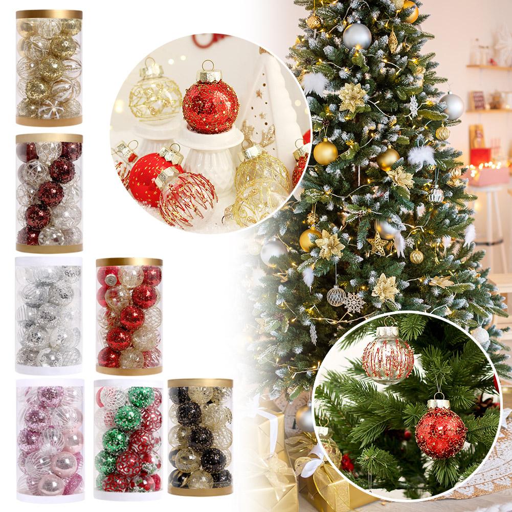 thumbnail image 3 of SGACAI Bolas de Navidad Adornos para árbol de Navidad Bolas colgantes para árbol Adornos navideños, 3 of 7
