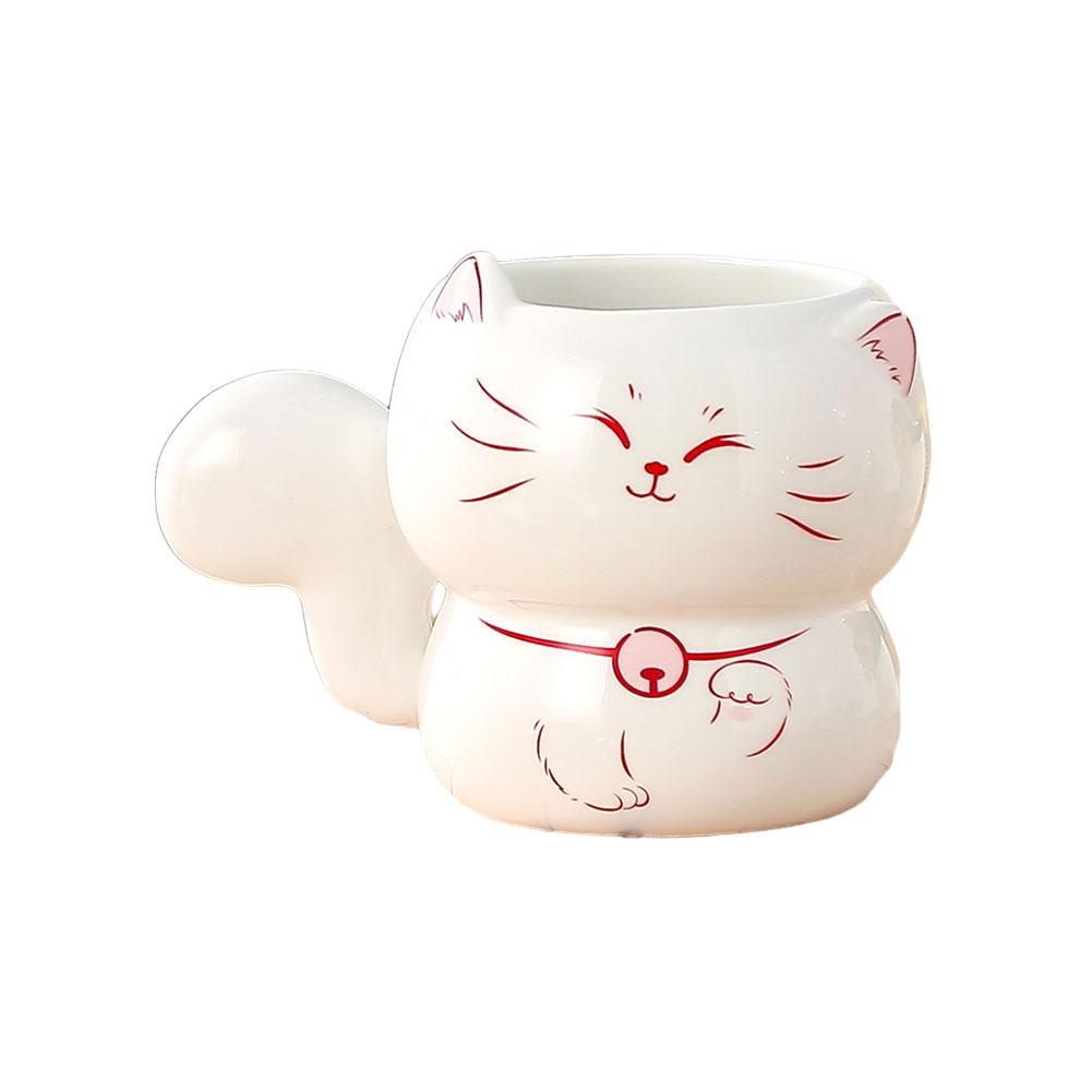 thumbnail image 5 of Ruifaya Divertida taza de cerámica con forma de gato, taza para café y té, taza con forma de gato, 5 of 7