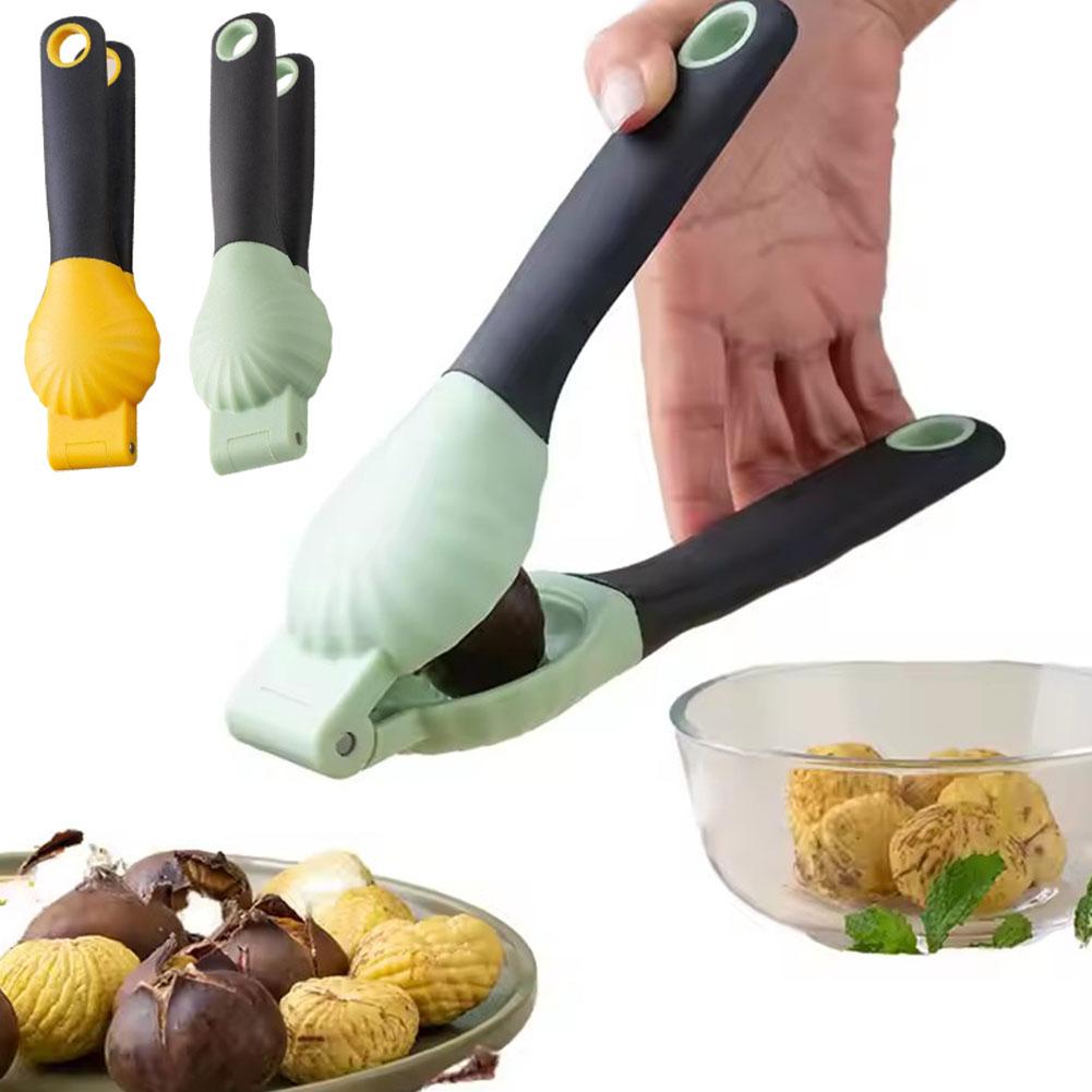 thumbnail image 2 of SGACAI Cascanueces 2 en 1 para nueces, herramienta mejorada para cascanueces 2025, nuevo clip para abrir castañas, pelador de castañas, cortador de castañas, cascanueces para todos los frutos secos, 2 of 7