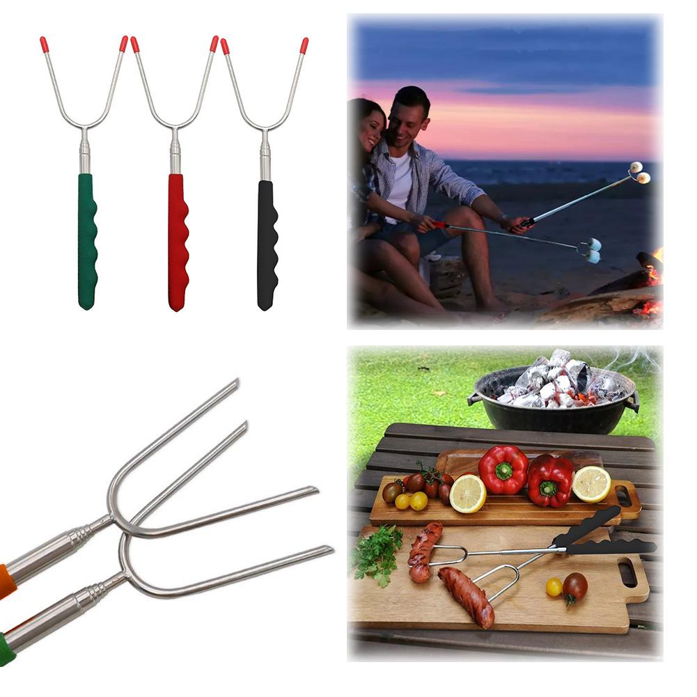 thumbnail image 2 of Ruifaya Palitos para hacer smores para fogatas, palitos para asar malvaviscos para fogatas, palitos para asar malvaviscos extensibles extra fuertes, palitos giratorios para hacer smores, brochetas p, 2 of 7