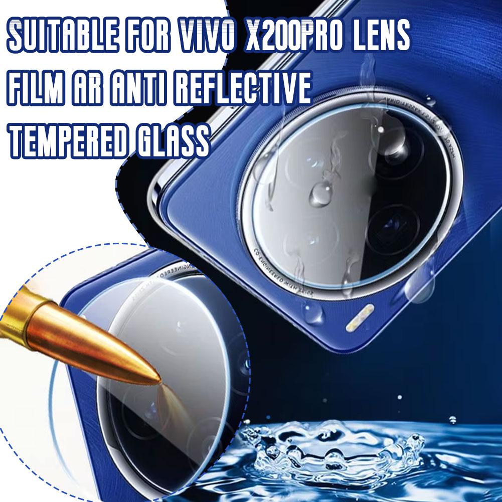 thumbnail image 3 of SGACAI Adhesivo para quitar el polvo de vidrio templado con película de revestimiento oleofóbico para Vivo X, 3 of 7