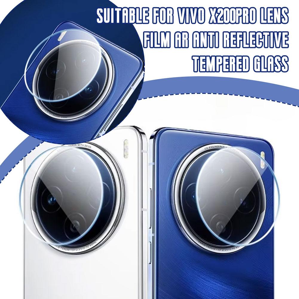 thumbnail image 2 of SGACAI Adhesivo para quitar el polvo de vidrio templado con película de revestimiento oleofóbico para Vivo X, 2 of 7