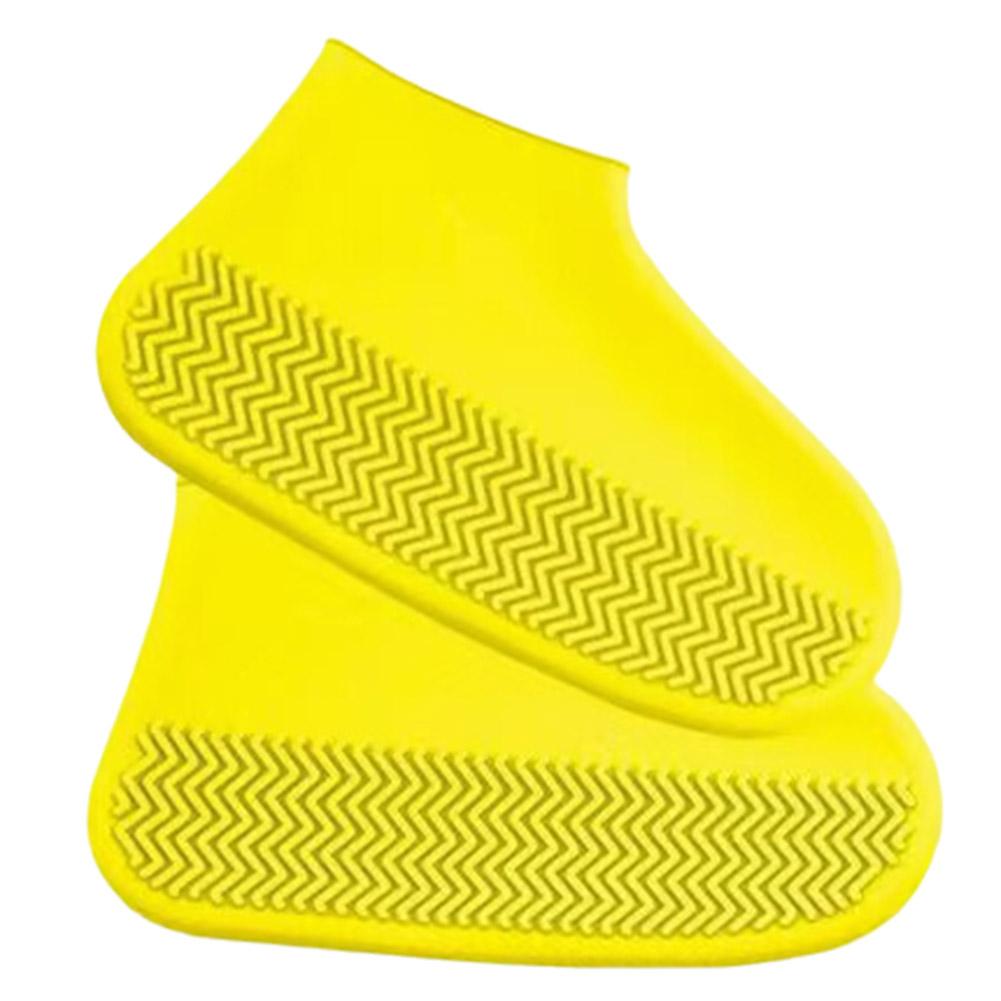 thumbnail image 5 of SGACAI Fundas reutilizables para zapatos de ciclismo contra la lluvia, antideslizantes, impermeables, resistentes al desgaste, para días de lluvia, para botas de lluvia, para protección al aire lib, 5 of 7