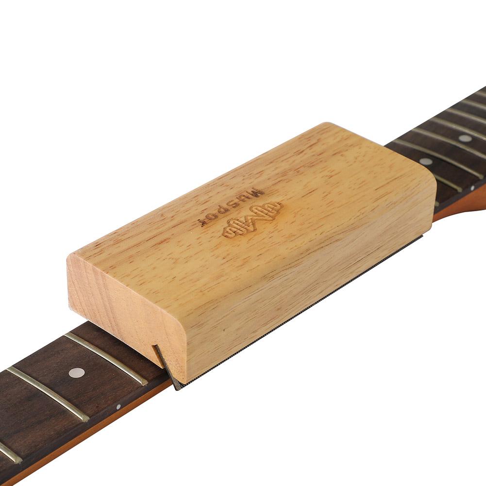 thumbnail image 5 of Wartleves Lima para biselar trastes de guitarra de madera CTDWNT de 35/90 grados Herramientas para limar trastes de guitarra Q8f1 Luthier biselado de extremo coronado de trastes, 5 of 7