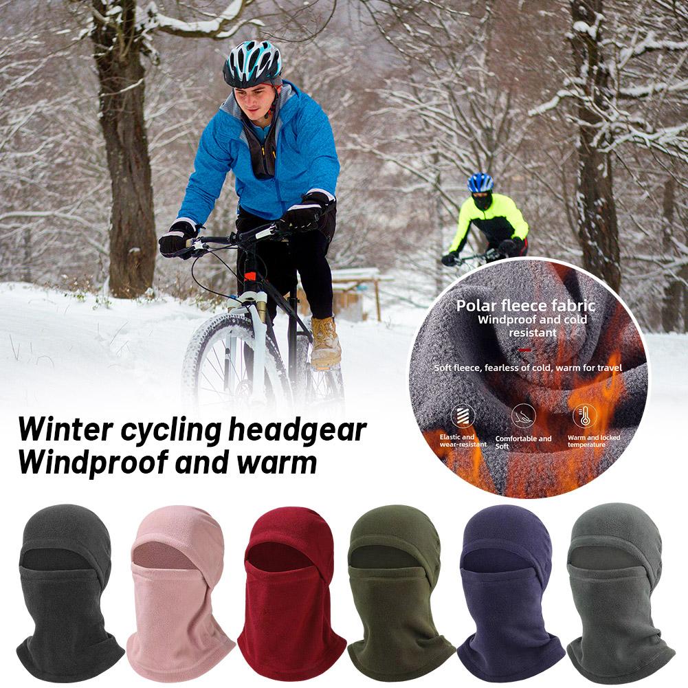 thumbnail image 2 of Ruifaya Máscara cálida para ciclismo, multifuncional, para el cuello, resistente al viento, para deportes, cálida para la cabeza, 2 of 7