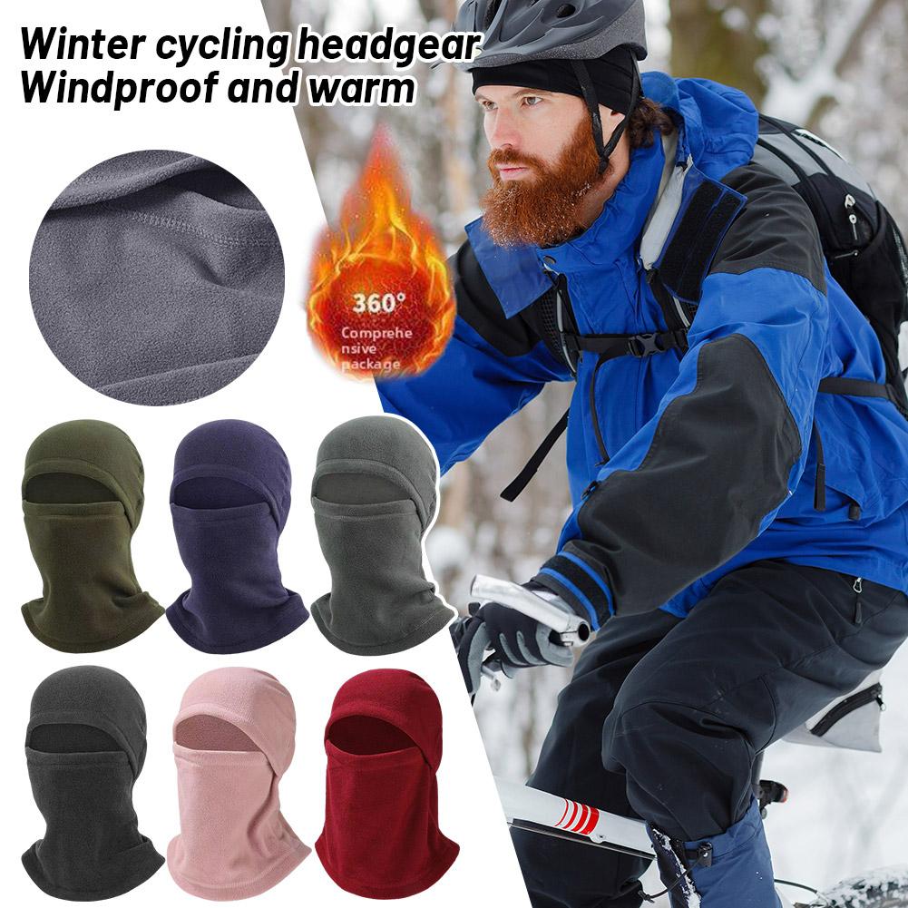 thumbnail image 3 of Ruifaya Máscara cálida para ciclismo, multifuncional, para el cuello, resistente al viento, para deportes, cálida para la cabeza, 3 of 7