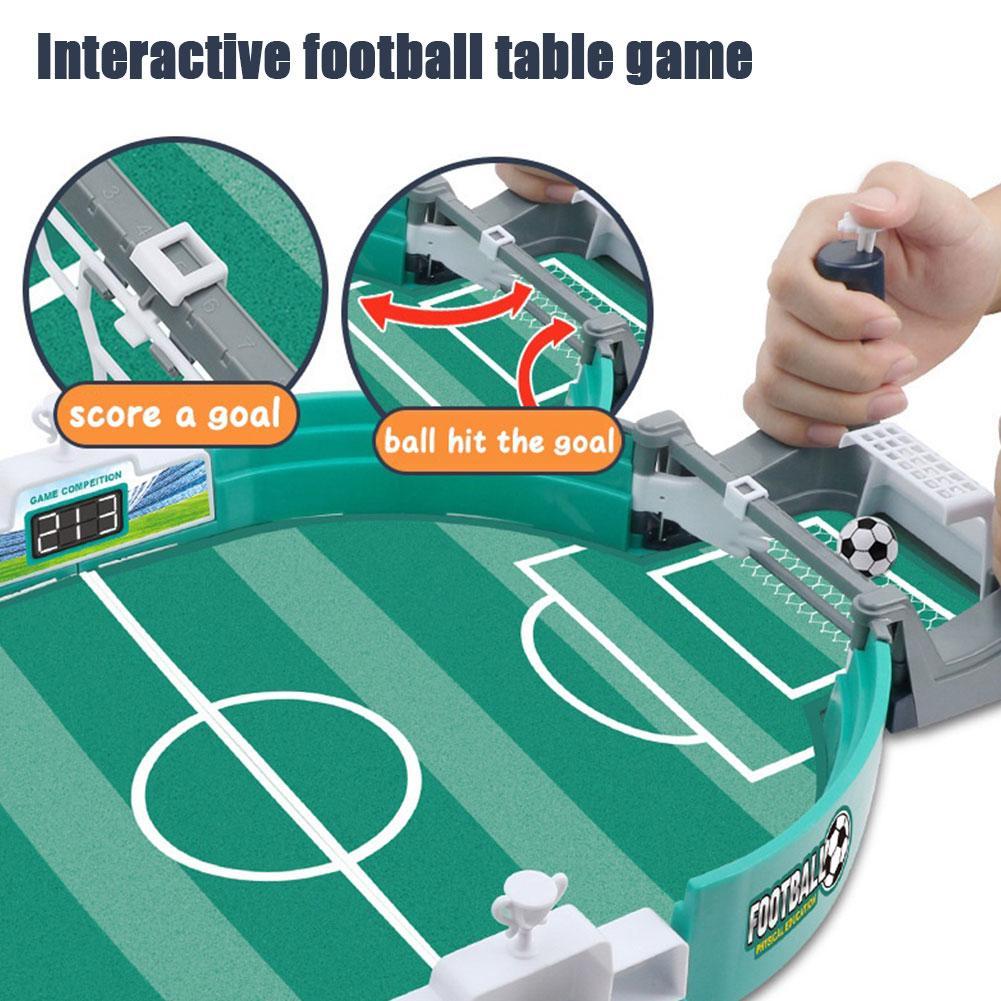 thumbnail image 4 of Wartleves Divertido juego de mesa de fútbol para niños y adultos, juguete interactivo de fútbol de mesa, 4 of 7