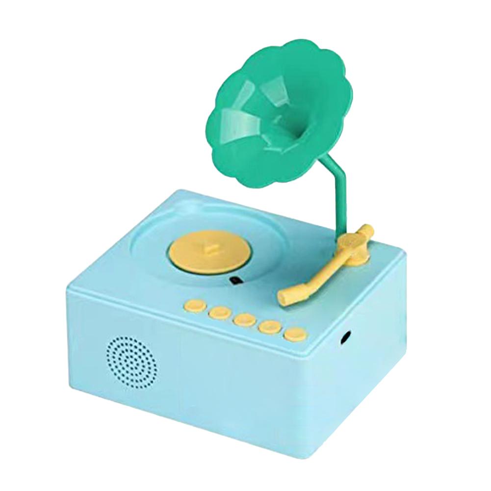 thumbnail image 5 of Wartleves Gramófono para niños con 96 tarjetas, reproductor de música y cuentos para niños, tocadiscos fonógrafo para niños, máquina de contar cuentos, reproductor de música para niños pequeños, jugue, 5 of 7