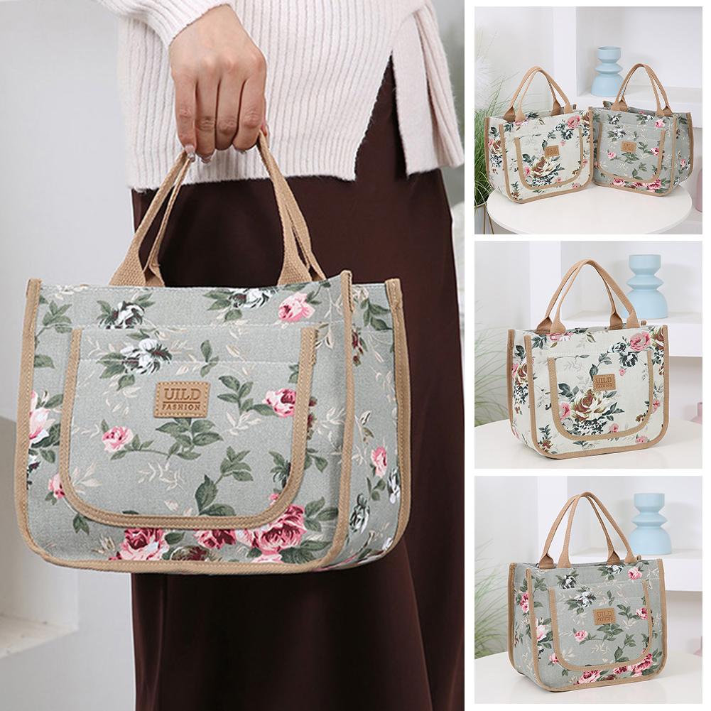 thumbnail image 3 of Ruifaya Bolso de mano con estilo étnico y floral para adultos, nuevo, 3 of 7