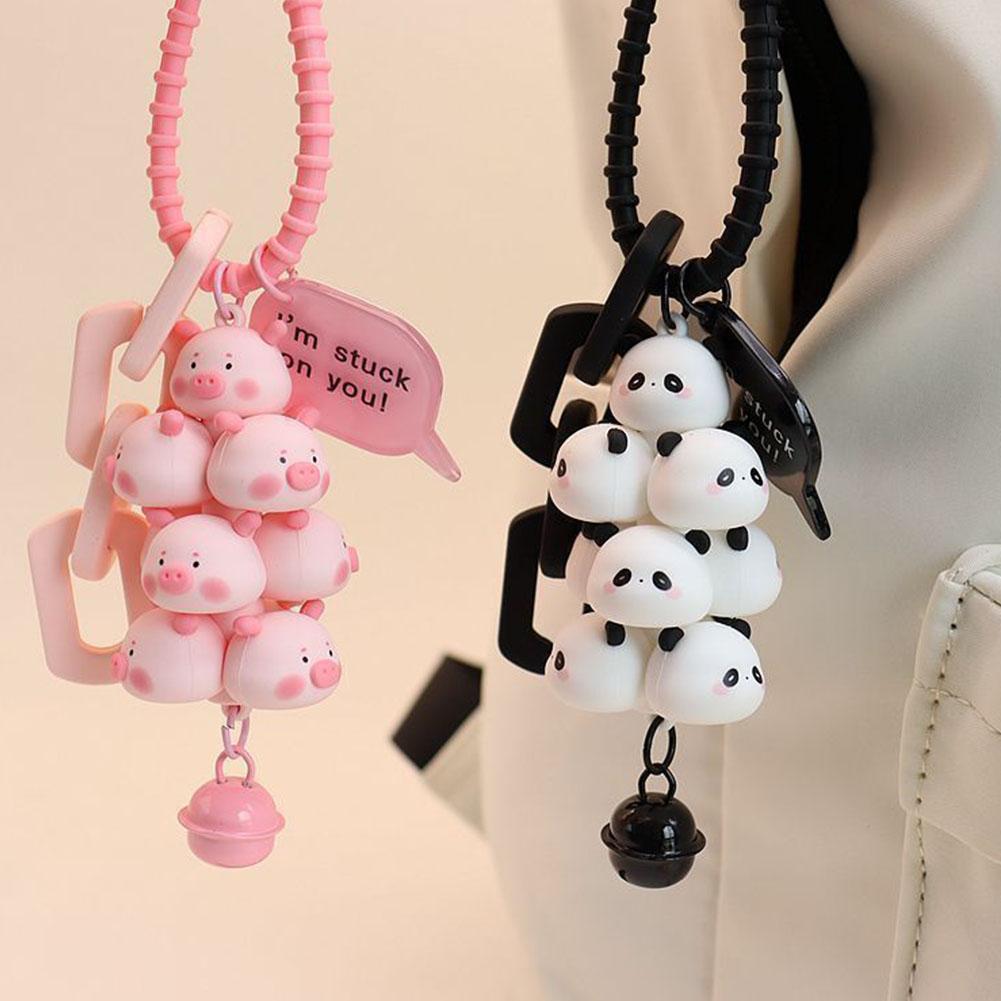 thumbnail image 4 of Wartleves Lindo colgante pequeño juguete regalo dibujos animados muñeca accesorios D6U X4C3 nuevo T2W9, 4 of 7