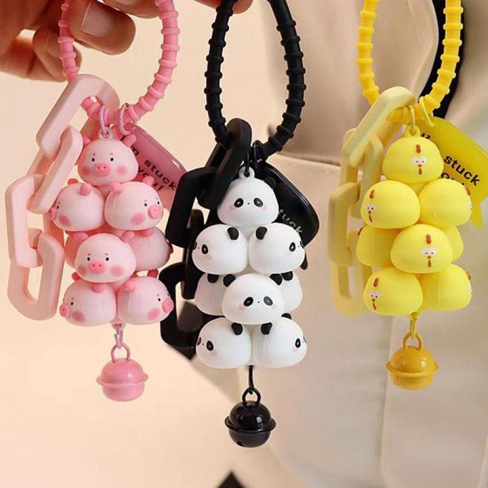 thumbnail image 2 of Wartleves Lindo colgante pequeño juguete regalo dibujos animados muñeca accesorios D6U X4C3 nuevo T2W9, 2 of 7