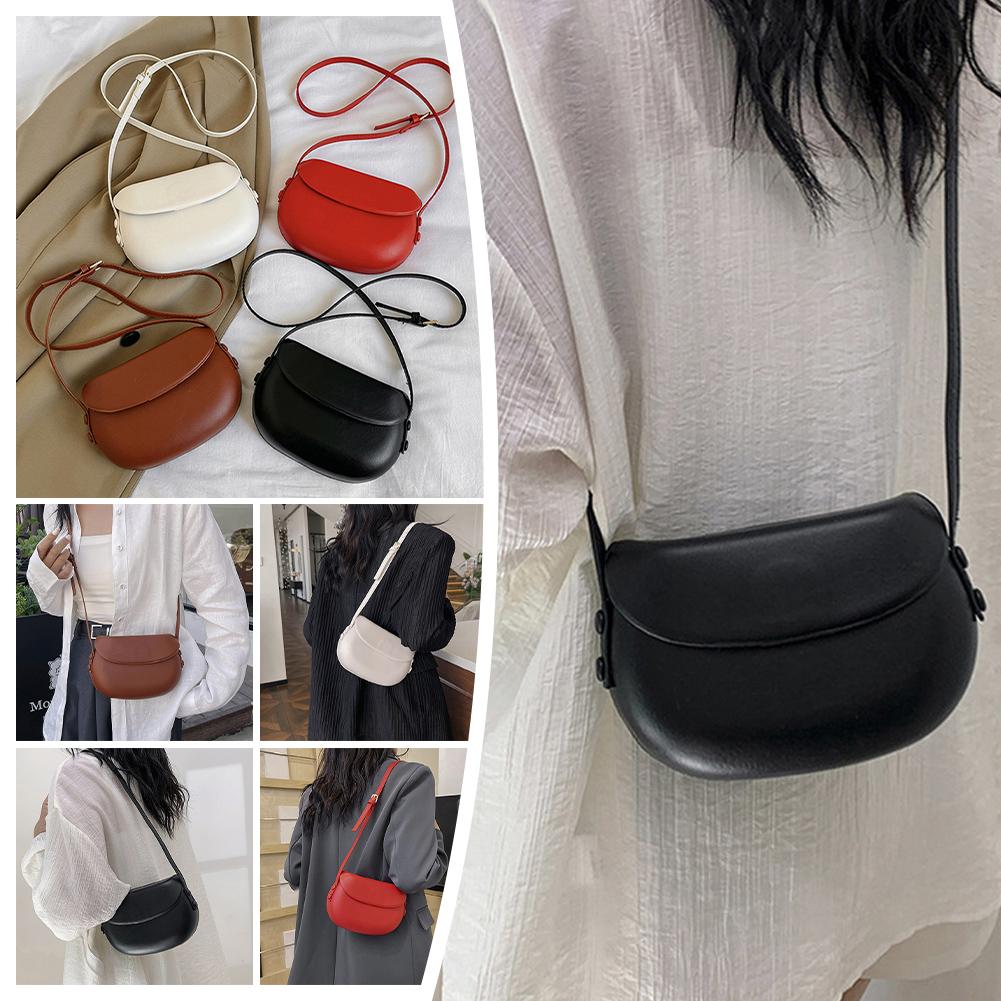 thumbnail image 3 of Ruifaya Bolso bandolera pequeño, bolso de pecho portátil, bolso bandolera tipo bola de masa hervida, N0, 3 of 7