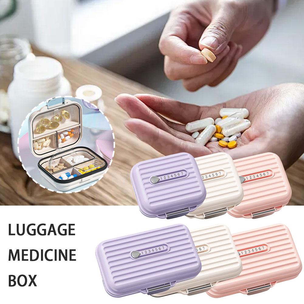 thumbnail image 5 of Ruifaya Pastillero Organizador Dispensador Portátil de Medicamentos a Prueba de Humedad Soporte para Pastillas, 5 of 7