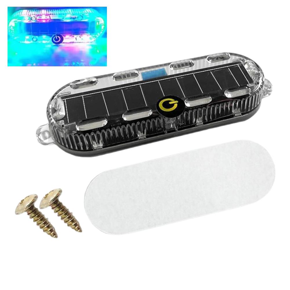 thumbnail image 4 of SGACAI Luz intermitente con vibración solar LED para motocicleta, resistente al agua, indicador de señal de giro \χ, 4 of 7