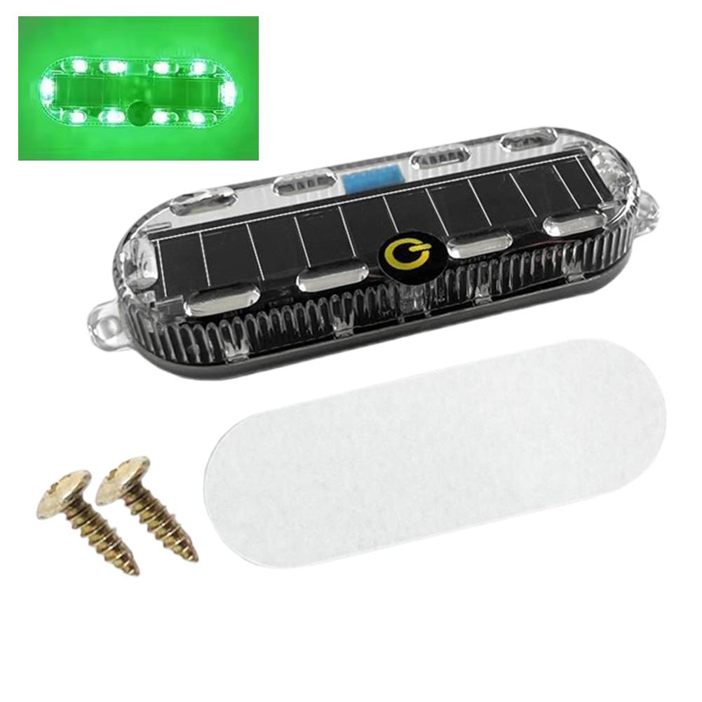 thumbnail image 5 of SGACAI Luz intermitente con vibración solar LED para motocicleta, resistente al agua, indicador de señal de giro \χ, 5 of 7