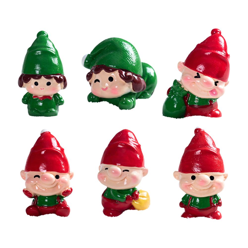 thumbnail image 4 of Wartleves Adornos de resina para coche, enanos, adornos navideños para coche, elfos, Hot B9, 4 of 7