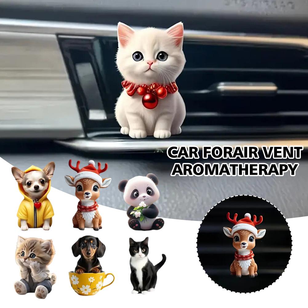 thumbnail image 4 of SGACAI Clip de salida de aire acondicionado para coche, aromaterapia Animal, interior del coche, 4 of 7