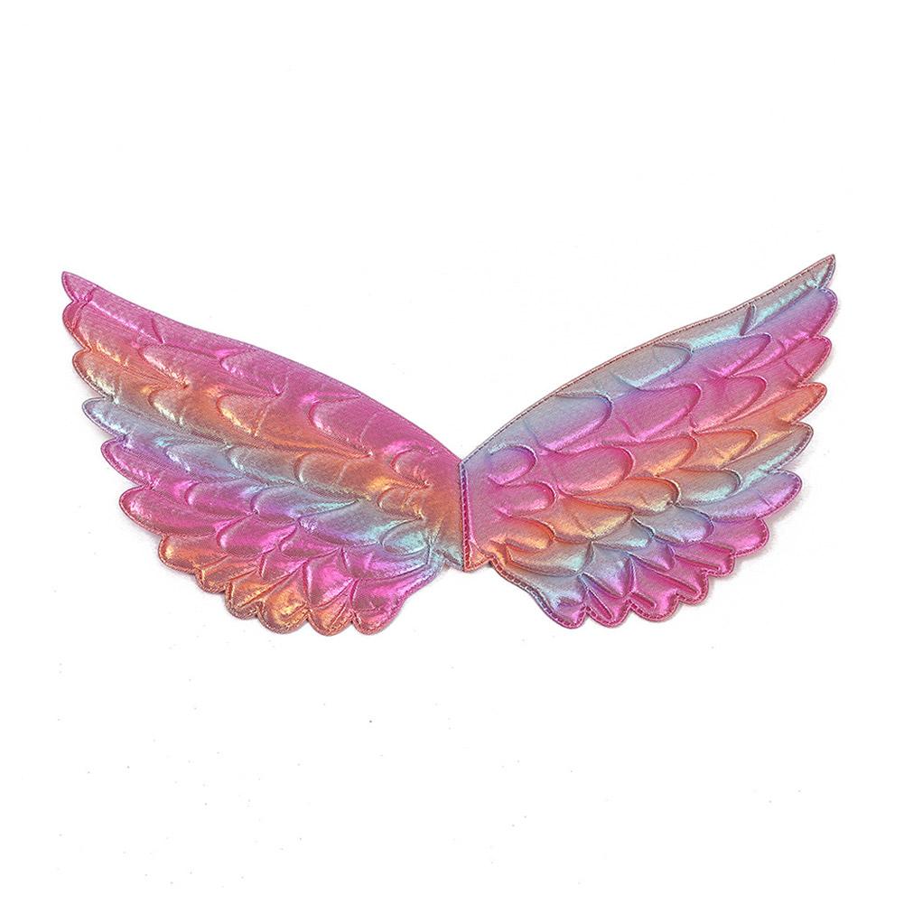 thumbnail image 3 of Ruifaya Accesorio para disfraz de fiesta de alas de hada de ángel con plumas coloridas para niños Cosplay, 3 of 7