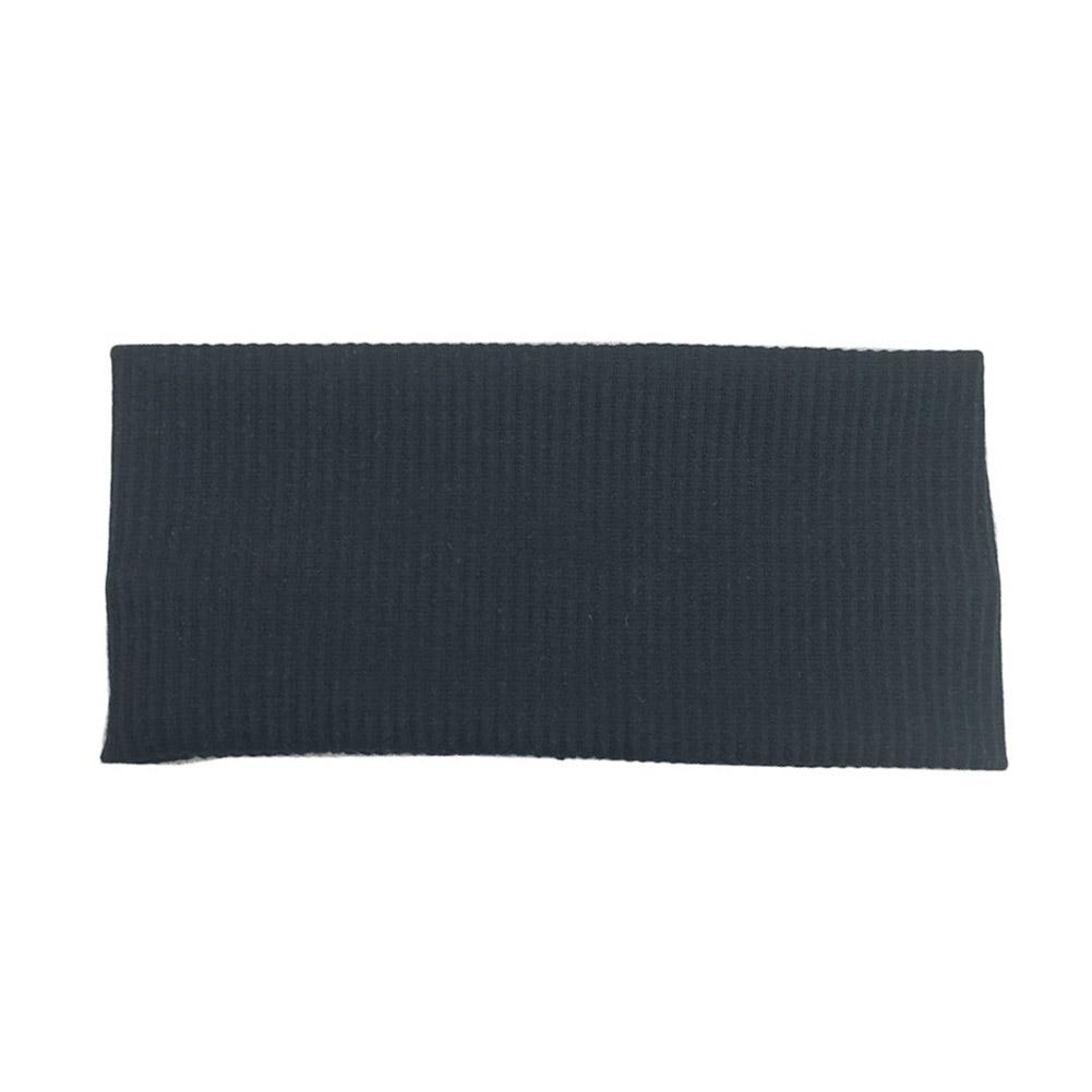 thumbnail image 5 of SGACAI Diadema de punto puro, diadema deportiva unisex de lados anchos, banda elástica para el sudor, turbante, 5 of 7