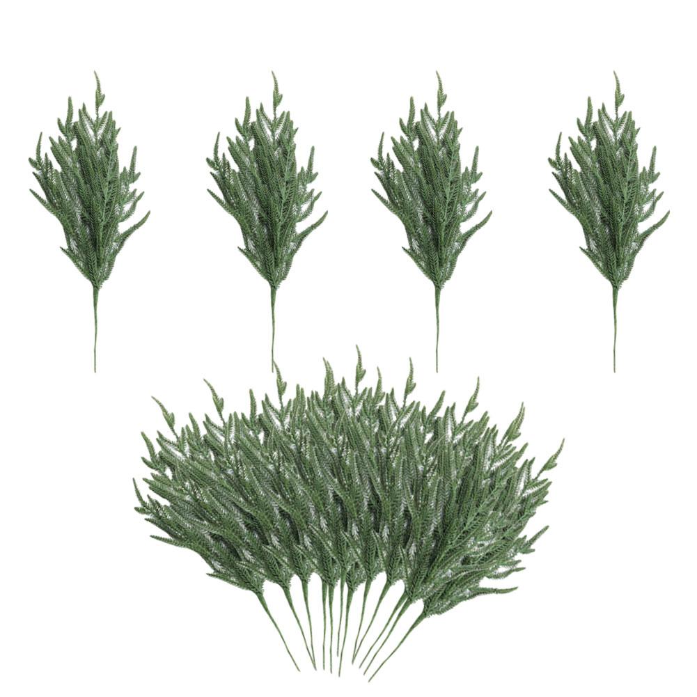 thumbnail image 4 of Wartleves Ramas artificiales de pino de Norfolk para Navidad, decoración navideña U9K3 Z1U Greenery, 4 of 7