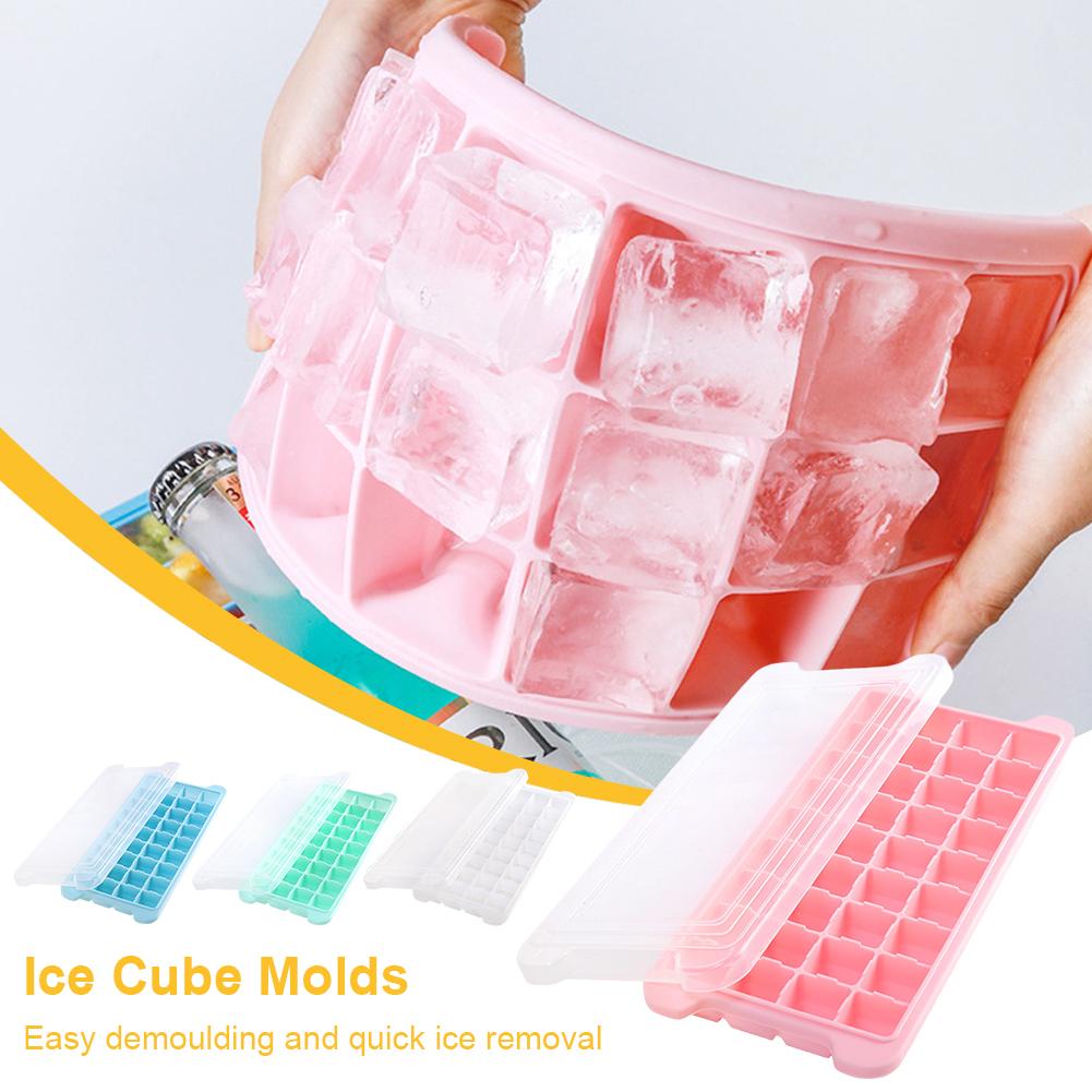 thumbnail image 3 of SGACAI Bandeja de hielo de silicona con 24/36 compartimentos para hacer hielo, máquina para hacer hielo sin fugas, 3 of 7