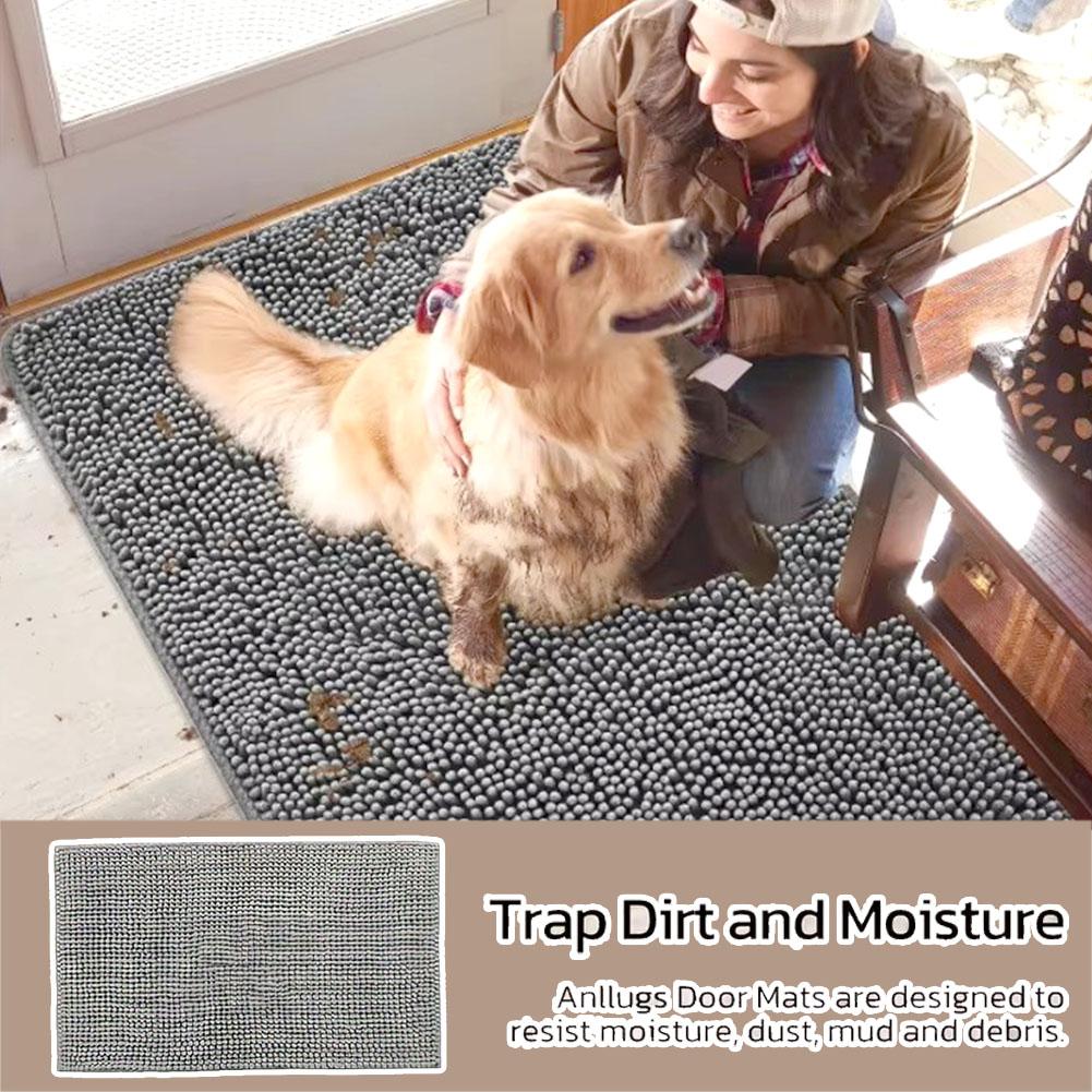 thumbnail image 4 of Ruifaya Alfombrilla de secado para mascotas, de microfibra, de secado rápido, para perros, absorbente, para viajes, 4 of 7