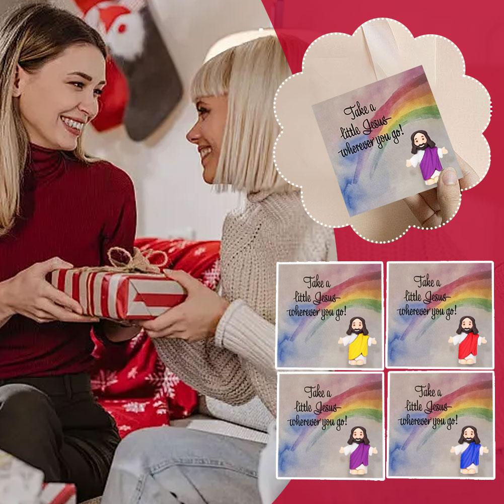thumbnail image 2 of Ruifaya Juego de 5/10/50 tarjetas de bolsillo pequeñas personalizadas, postales de regalo, suministros para Navidad, Pascua, Acción de Gracias, fiesta, festival, 2 of 7