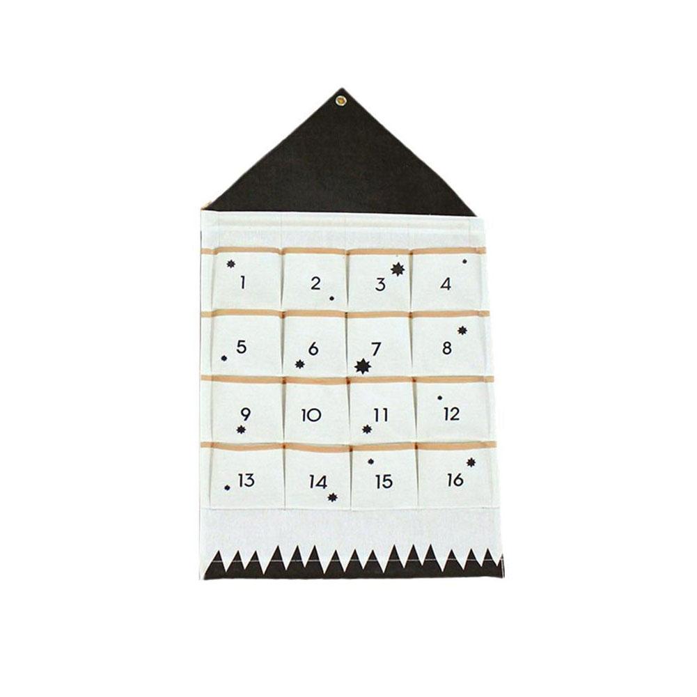 thumbnail image 4 of SGACAI Bolsa de almacenamiento de pared multifuncional Calendario de adviento navideño para colgar en la pared Ba NUEVO, 4 of 7