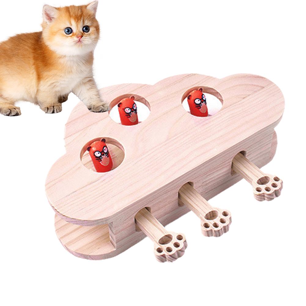 thumbnail image 5 of Ruifaya Juguete para gatos, rascador y juguete 3 en 1 Whack-a-Mole, juguete para gatos Whack a Mole, juguete para gatos Whack a Mole, rascador de cartón para gatos con Whack a Mole para gatos, 5 of 7