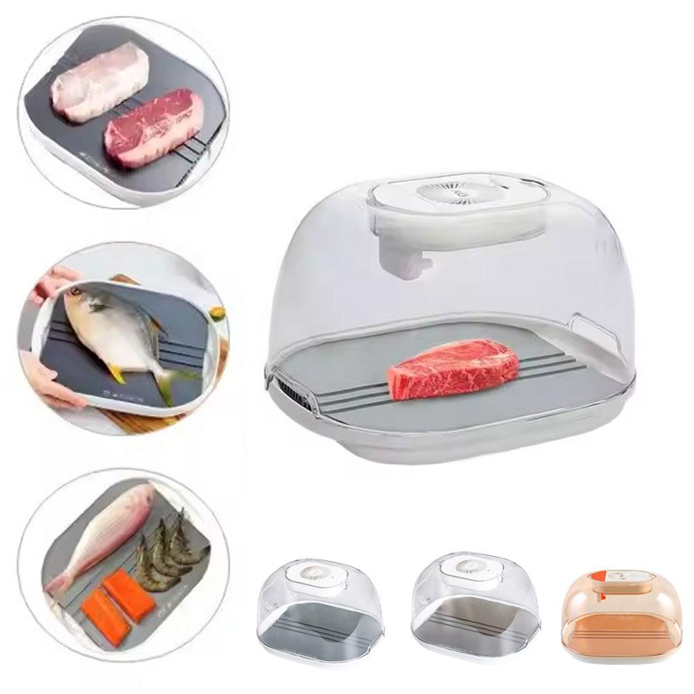 thumbnail image 3 of SGACAI Máquina descongeladora de carne 6 en 1, material ultrasónico de calidad alimentaria, herramientas de carga USB, descongelación, 3 of 7